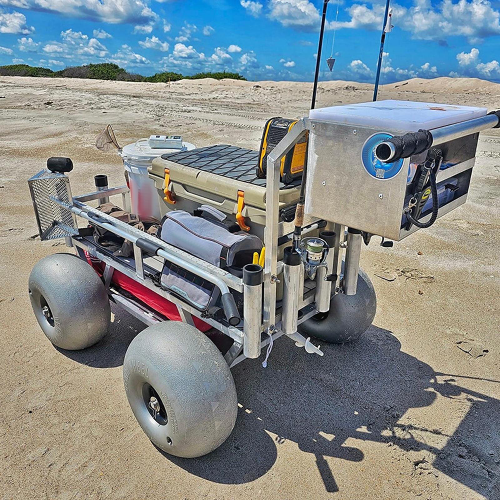 Roues à ballons pour le sable, - Fishing Kayak Cart avis et prix