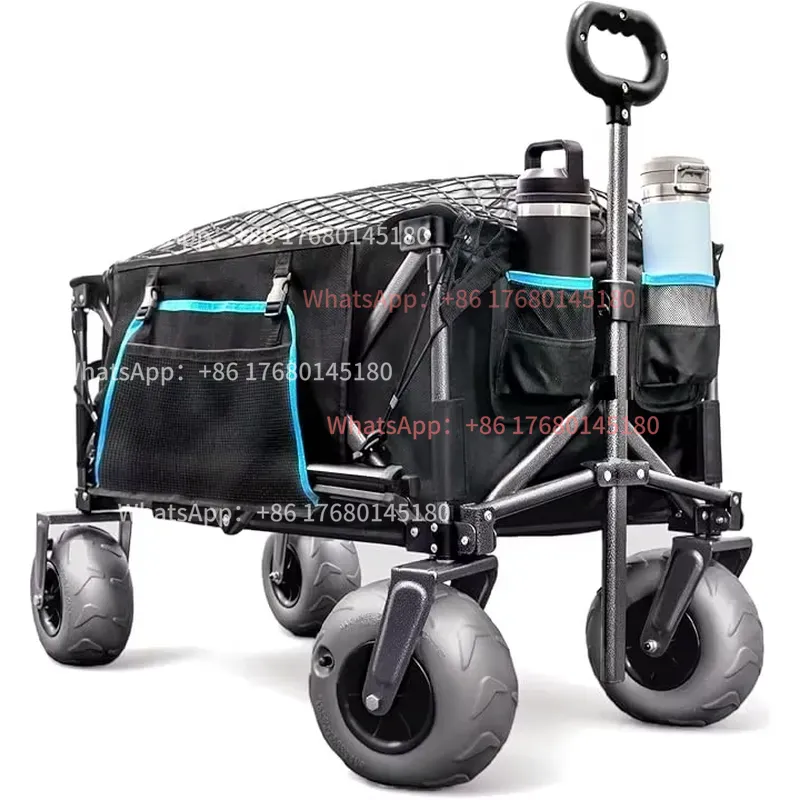 Roue gonflable en PVC de 9 pou - Fishing Kayak Cart avis et prix